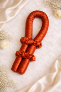 Heatless Curler - burnt sienna